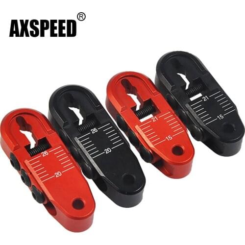 AXSPEED 25T Adjustable Metal Alloy Servo Arm 15-21mm/20-26mm for TRAXXAS TRX-4 TRX4 1/10 RC Crawler Car Upgrade Part Accessories