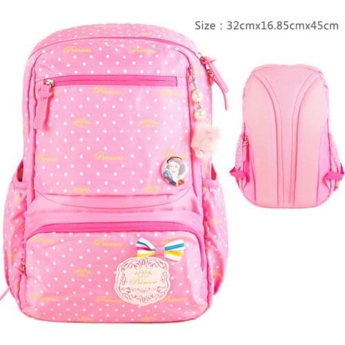 Disney Cartoon Lovely Diaper Bag Large Capacity Mummy Nappy Bag Baby Travel Backpack For Baby Care Pink School Bag