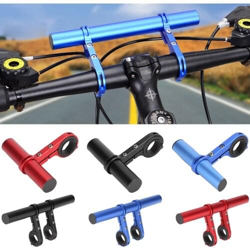 10CM Bike Handlebar Extended Bracket Mount Bar MTB Bicycle Cycling Lamp Support Rack Stand Carbon Holder