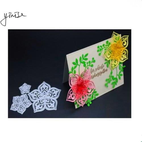 VCD83 Flowers CUT SCRAPBOOK Metal Cutting Dies For Scrapbooking Stencils DIY Album Cards Decoration Embossing Folder Die Cuts