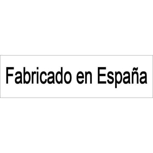 18x5mm Fabricado en Espana small paper label sticker made in spain, 40000 pcs/lot, Item No. FA31