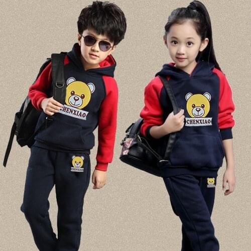 2021 Autumn New Childrens Clothing Coat+pant Kids Sets Boys Girls Costume Suits Children Clothes for 8 9 10 12 13 Years