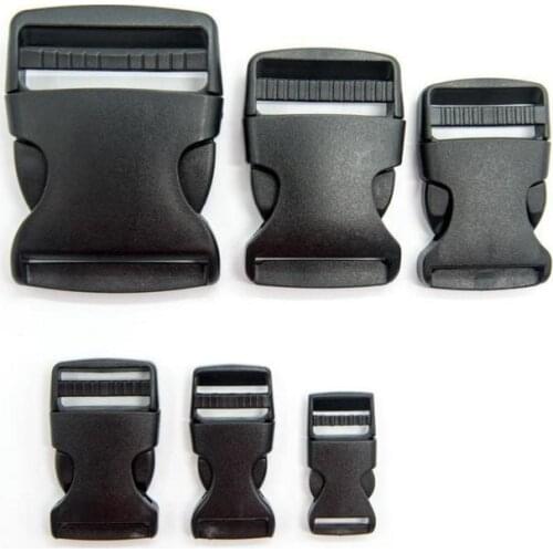 3pcs Plastic Side Release Buckles Slimwaist Backpack Straps Webbing Diy Combined fastener buckles 10mm 20mm 25mm 32mm 38mm 50mm