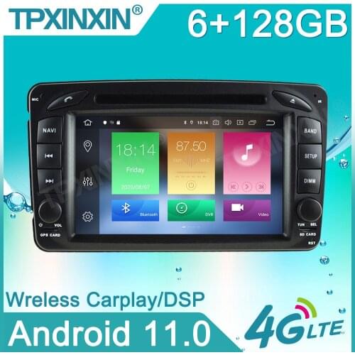 For Mercedes Benz A W168 C W203 CLK W209 C209 G W463 Viano Vito W639 Multimedia Player GPS Navigation Car DVD Radio