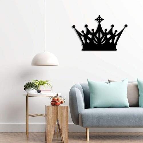 Princess Crown King Crown Wall Room Home Accessory Wooden Table 50x32cm