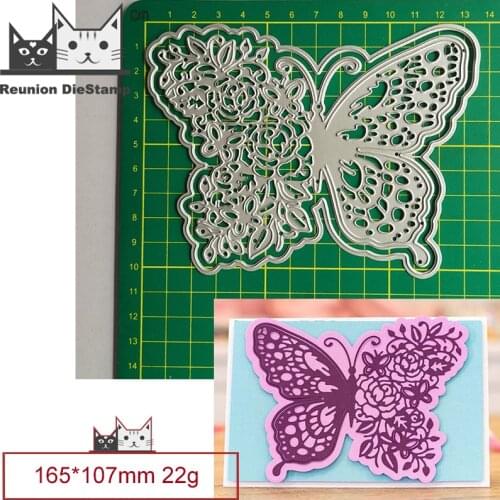 Butterfly Lace Metal Cutting Dies Decorative Scrapbooking Steel Craft Die Cut Embossing Paper Cards Stencils New