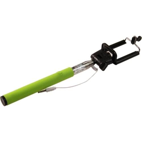 Mini Extendable Wired Selfie Stick Self-portrait Stick Holder Monopod Palo Selfie Bastone For IPhone Android