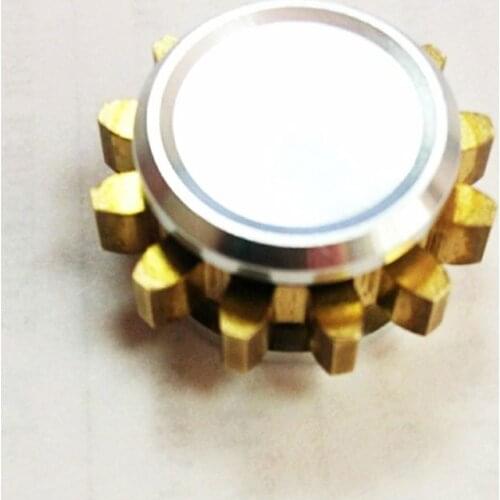 MINI Gear Metal Alloy Spinner Fidget Toy Hand Spinner Finger EDC Focus Toys Stress Relief Gift BX0D