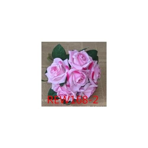 New bride holding flower wedding bouquet simulation holding flower studio shooting props REW