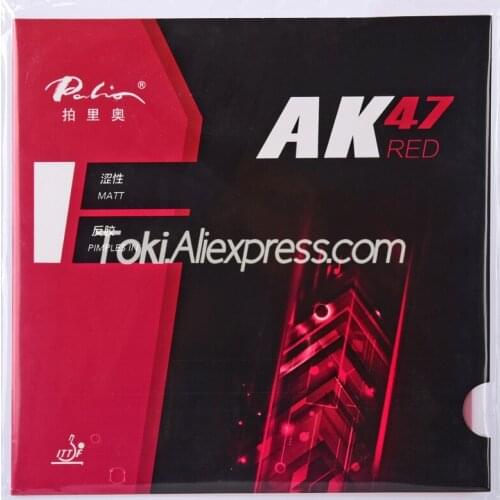 PALIO AK47 RED / BLUE AK-47 / AK 47 Table Tennis Rubber Original PALIO AK47 Ping Pong Sponge