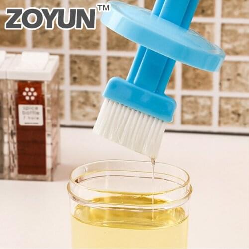 Plastic Oil Brush Baking Brushes Liquid Oil Pen Cake Butter Bread Pastry Brush BBQ Utensil Safety Basting Brush Kitchen Tools