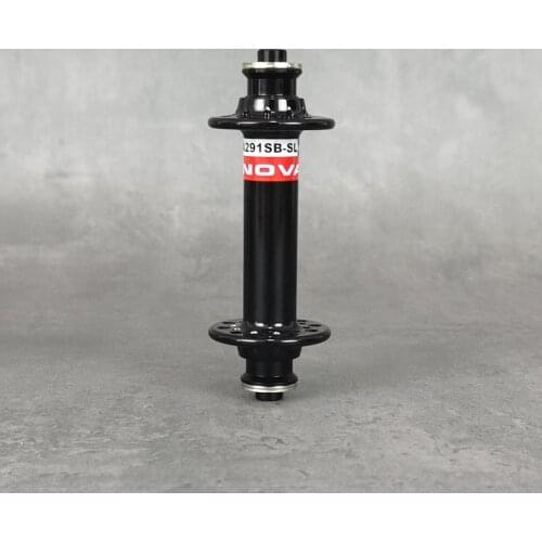 Lightweight Novatec A291SB-SL road bike hubs Front 60g black /red 20 holes include quick release skewers novatec 291-sl hub