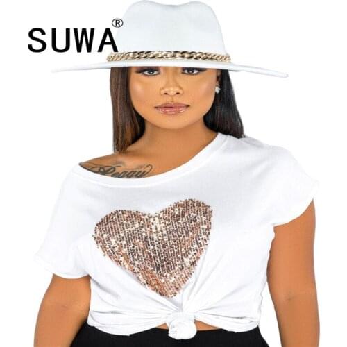 Women T-Shirt Summer 2021 Hot Deals Lover Printed Short Sleeve Pullover Top Classic Casual Tunic Streetwear Free Shipping