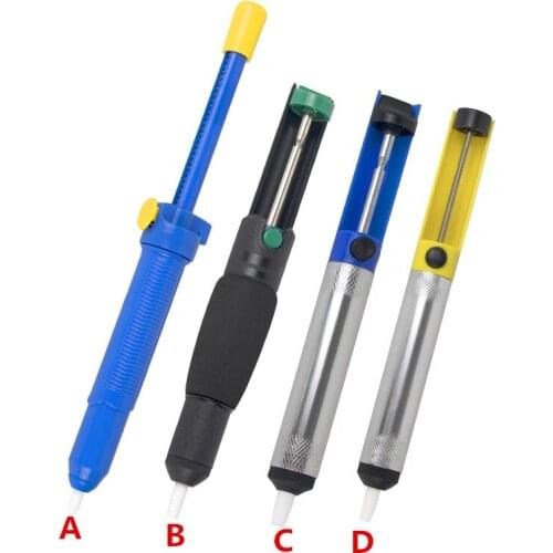 1PC Desoldering Pump Suction Tin Gun Soldering Sucker Pen Removal Vacuum Soldering Iron Desolder Welding Tool Maintenance