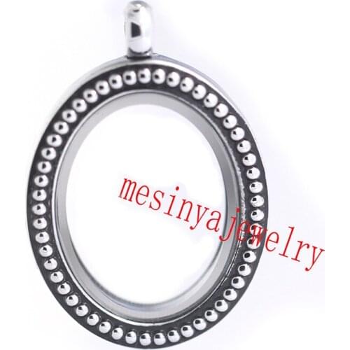 10 pcs Magnet vintage oval floating charm glass locket xmas gift mothers day present