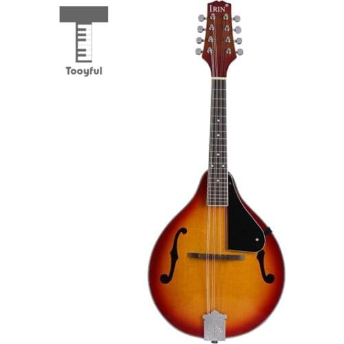 Tooyful IRIN A Style 8 String Acoustic Electric Mandolin Sunburst Spruce Instruments