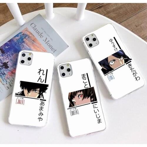 Persona 5 Joker Queen Phone Case For iphone 12 11 Pro Max Mini XS Max 8 7 6 6S Plus X 5S SE 2020 XR Silicone Soft cover