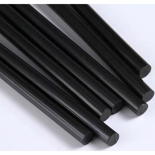 Black Hot Melt Glue Stick Strong Transparent Hot Melt Stick Hot Melt Glue Gun Manual High Viscosity Fast Melt Stick 7mm11mm