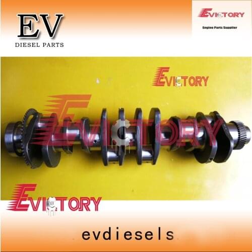 For Komatsu excavator engine parts 6D114 crankshaft