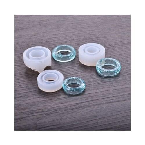 DIY Ring Silicone Mold Handmade Jewelry Epoxy Mold Women Jewelry Accessories Making Finding Tools Supplies