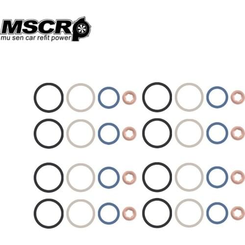 For Ford 6.0 6.0L 03-10 Powerstroke Diesel OEM MOTORCRAFT Fuel Injector O-ring Set High Pressure Ball Rail 0-ring Kit