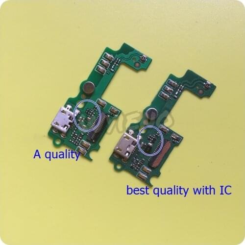 Wyieno For huawei Y6Pro TIT-U02 Y6 Pro USB Dock Charging Charger Port Data Connect Connector With Microphone Flex Cable Board