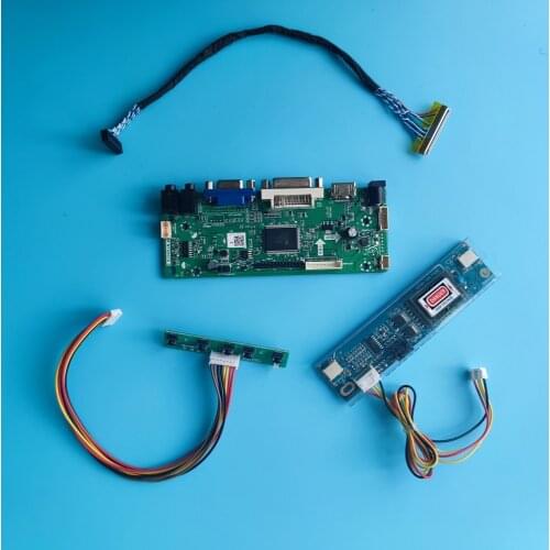 HDMI+DVI+AUDIO+VGA LCD Controller Board kit display for 18.5" LM185WH1 1366*768 LED driver board DIY panel
