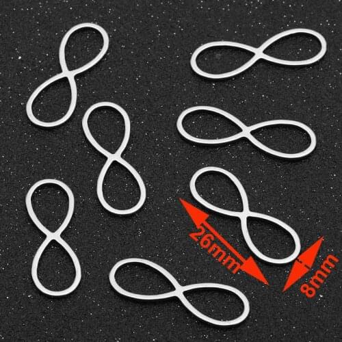 50pcs Stainless Steel Square Tag Square Charms Smooth Surface Pendants For Earring Necklace Bracelet Making Jewelry