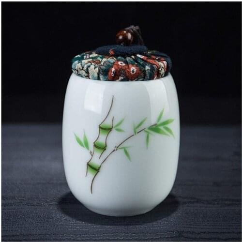 Mini Urns Adult Funeral Urn Ceramics Seal Moisture Proof Cremation Urns for A Small Amount Human Ashes 85.5cm