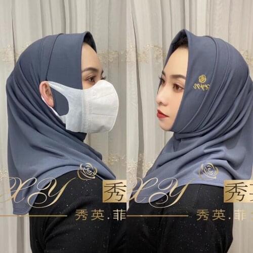 Muslim Cheap Summer Head Covers Islam Moslem Easy Viscose Hijabs
