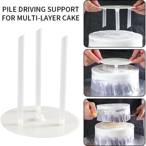 Multi-layer Bracket For Cake Boards Kit Dowels Cake Board Tier Stacked Cake Decorating Tools Kit Stacked Baking Supplies