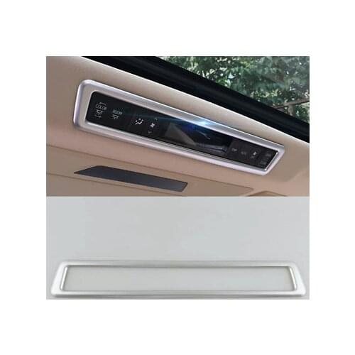 ABS Matte Inner Rear Air Vent Cover Trim 1pcs For Toyota Alphard 2016 - 2019