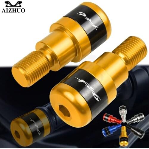 FOR YAMAHA FZ6 FAZER R 2014 2015 2016 2PC FZ6 Motorcycle CNC Accessories Handlebar Grips Ends 7/8" 22mm Handle Bar Cap End Plug