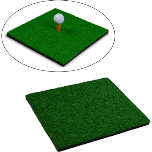 Durable Golf Practice Mat Hitting Pad Home Golfing Practicing Chipping Turf