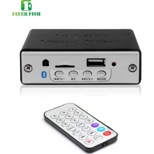 Bluetooth 12V MP3 Music Decoder Board Decoding Module FLAC WAV U disk TF Card USB Digital Player Audio Board With Case