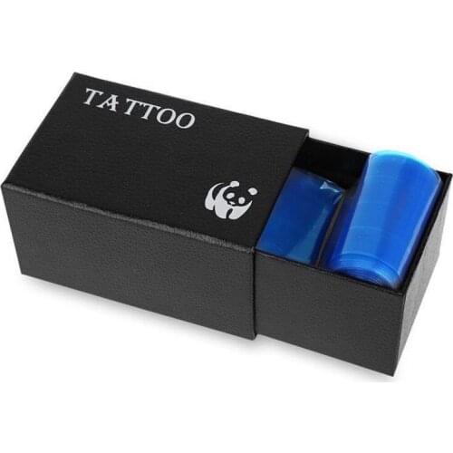 100Pcs/Box Disposable Blue Tattoo Clip Cord Sleeves Bags Covers Bags for Tattoo Machine Tattoo Permanent Makeup Supplies