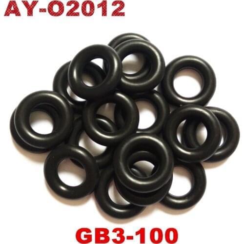 500pieces ASNU08C Universal Rubber Orings Fuel injector orings fit for fuel injection repair kit (AY-O2012A) ID 7.52*CS3.53mm