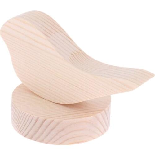 Bird Shaped Wood Sunglasses Eyeglass Rack Display Stand Holder Organizer Home Office Decor