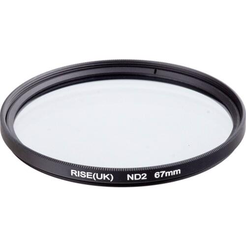RISE(UK) 67 mm Neutral Density ND2 Filter FOR ALL Camera lens NEW Arrival