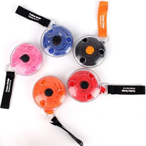 Creative Foldable Grocery Bag Folding Shopping Organizer Storage Reusable Shoulder Bag Large Capacity Handle folding bag