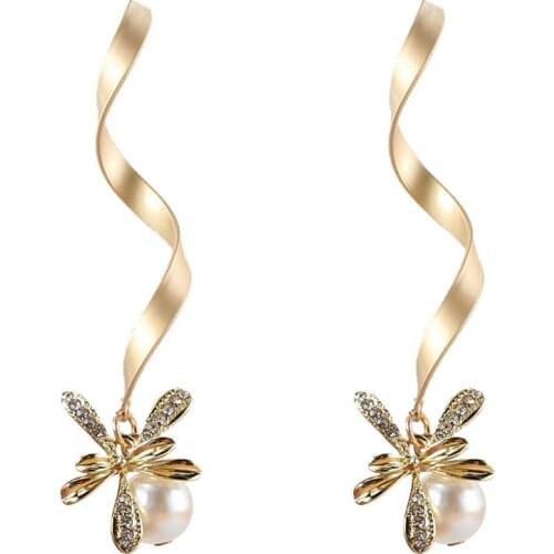 Женские золотые серьги Lifani China At AliExpress