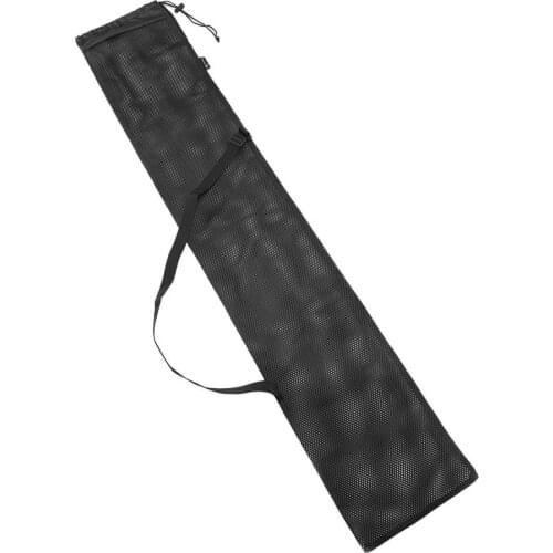 Kayak Paddle Bag Mesh Folding Portable Canoe Paddle Storage Bag Adjustable Shoulder Strap For Outdoor Boating SUP Surfing