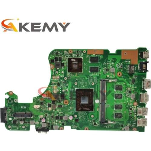 For ASUS X555BP X555QG X555B X555Q X555QG REV 2.0 Laptop Motherboard Mainboard W/ E2-7110 4G RAM V2GB-GPU