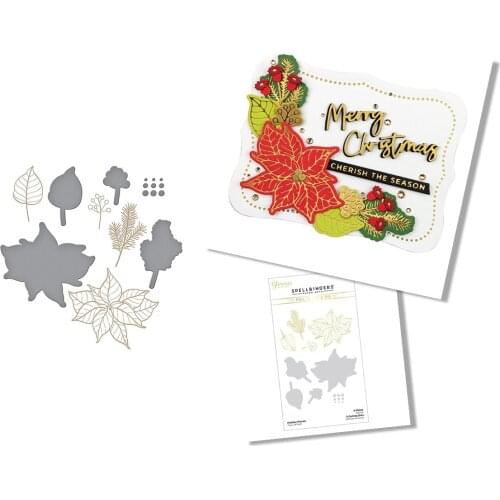 Metal Cutting Dies Christmas Hot Foil 2021 New Micro Disc Holiday Flowers Scrapbook Diary Decoration Embossing Template DIY