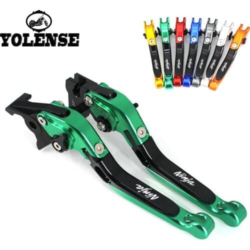 Motorcycle Adjustable Brake Clutch Lever For Kawasaki ZX6R ZX636 ZX-6R 2007 - 2016 ZX10R ZX-10R 06-15 NINJA 1000/Tourer 11-16