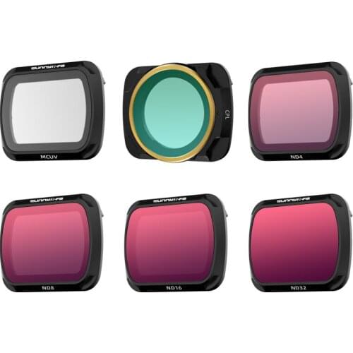 Mavic Air 2 Filters Set Accessories For DJI Done MCUV C ND NDPL 4 8 16 32 Camera Lens Filter Kit Sunnylife Spare Parts Combo