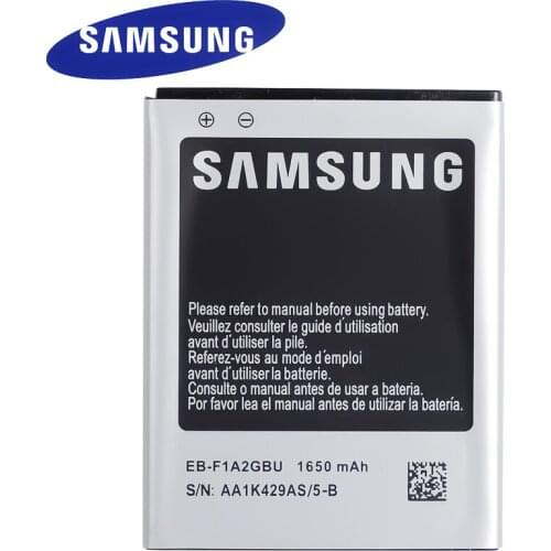 Samsung Original EB-F1A2GBU 1650mAh Battery For Galaxy S2 i9100 i9108 i9103 I777 i9105 i9188 i9050 Replacement Phone Batteries