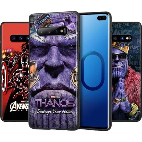Marvel Thanos Infinity Gauntlet For Samsung Galaxy S21 S20 FE Ultra Lite S10 5G S10E S9 S8 Plus Soft Silicone Phone Case