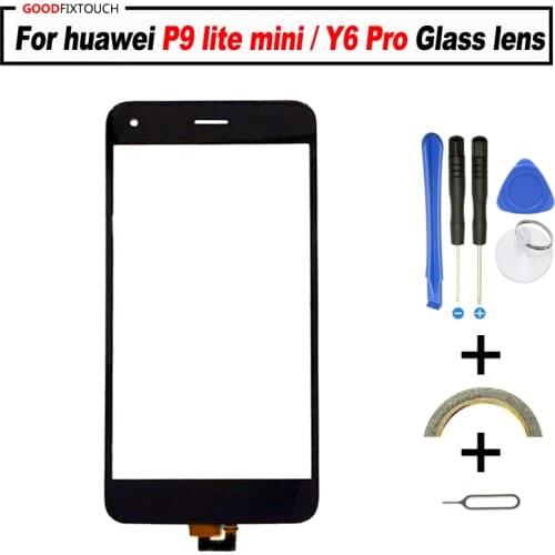 For Huawei P9 lite mini SLA-L02/L22/L03 Y6 Pro 2017 Front Glass Lens Sensor Panel Touch Screen Digitizer Replacement Parts
