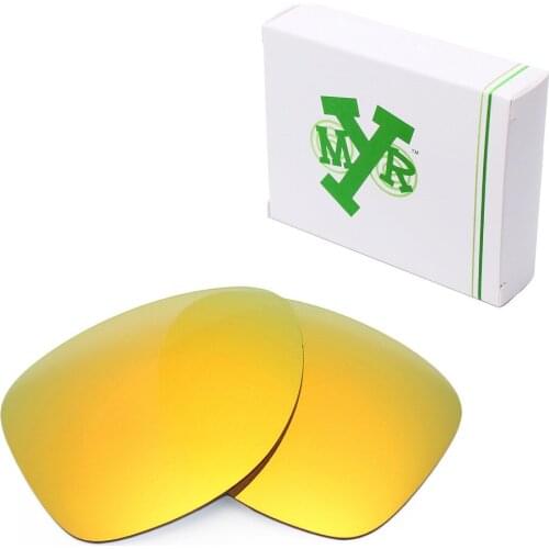 Mryok POLARIZED Replacement Lenses for Oakley Dispatch 2 Sunglasses Fire Red